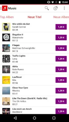 Vodafone Music Shop android App screenshot 3