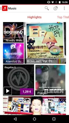 Vodafone Music Shop android App screenshot 4