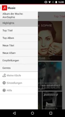 Vodafone Music Shop android App screenshot 5